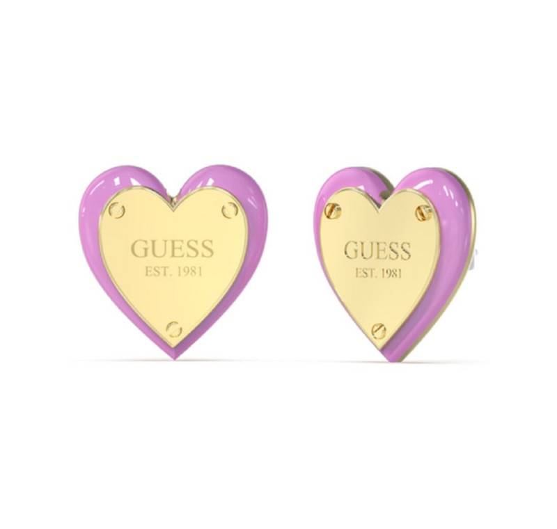 Guess Paar Ohrstecker Damen Ohrstecker JUBE04207JWYGPKTU von Guess