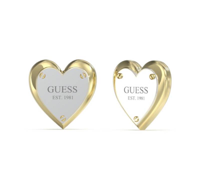 Guess Paar Ohrstecker Damen Ohrstecker JUBE04209JWYGRHTU von Guess