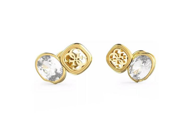 Guess Paar Ohrstecker Damen-4G & Crystals Goldfarben Guess Paar Ohrstecker Damen-4G & Crystals Goldfarben von Guess