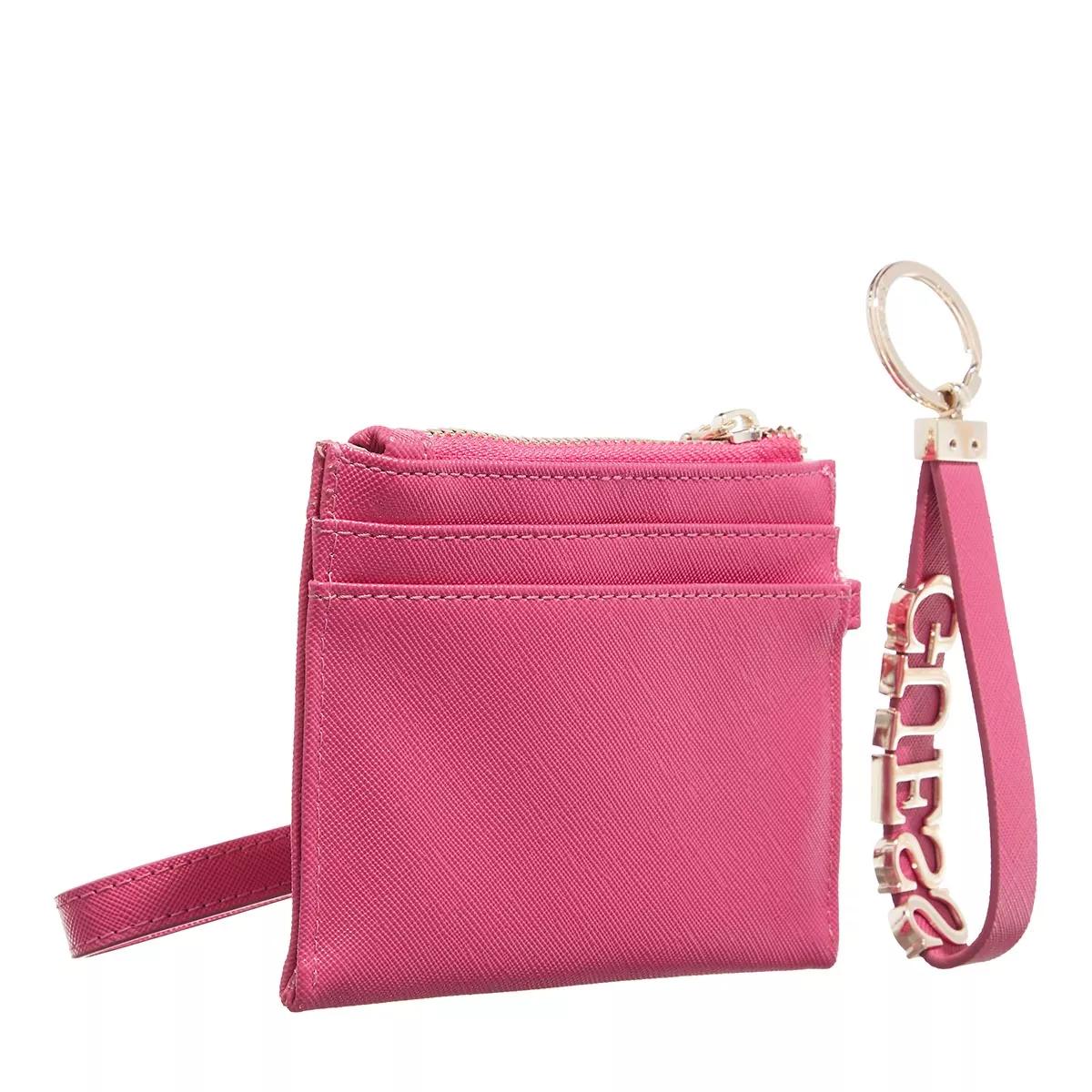 Guess Portemonnaie - Gift Pouch + Keyring - Gr. unisize - in Rosa - für Damen von Guess