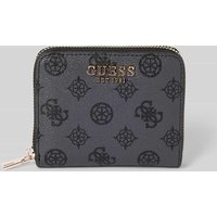 Guess Portemonnaie mit Label-Applikation Modell 'LAUREL' in Anthrazit, Größe 1 Guess Portemonnaie mit Label-Applikation Modell 'LAUREL' in Anthrazit, Größe 1 von Guess