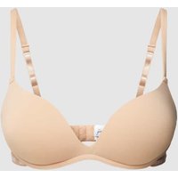 Guess Push-up-BH mit verstellbaren Trägern Modell 'DARCEY' in Beige, Größe 80B von Guess