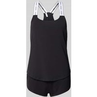 Guess Pyjama mit Label-Details Modell 'CARRIE' in Black, Größe L von Guess