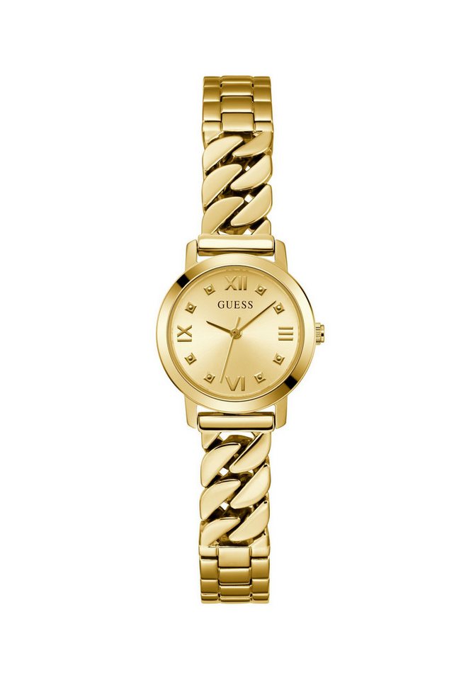 Guess Quarzuhr CHIME, (1-tlg), Quarz-Analoguhr von Guess