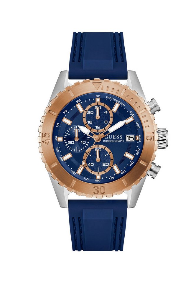 Guess Quarzuhr DEFENDER, (1-tlg), Quartz Chronograph von Guess