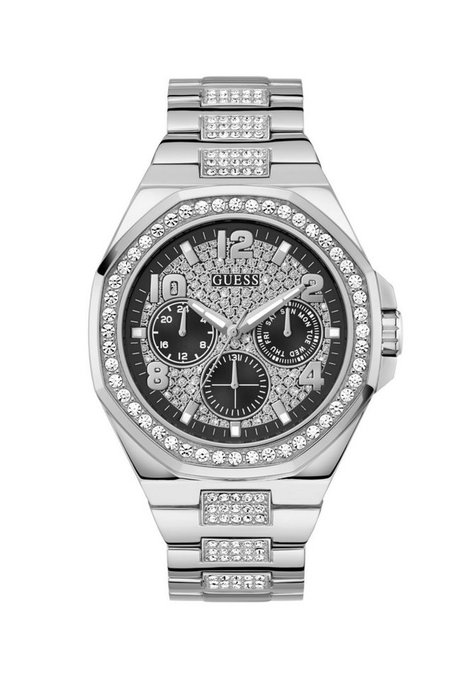 Guess Quarzuhr EMPIRE, (1-tlg), Quarz-Analoguhr von Guess