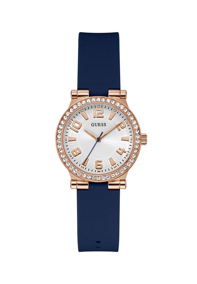 Guess Quarzuhr FAWN, (1-tlg), Quarz-Analoguhr von Guess