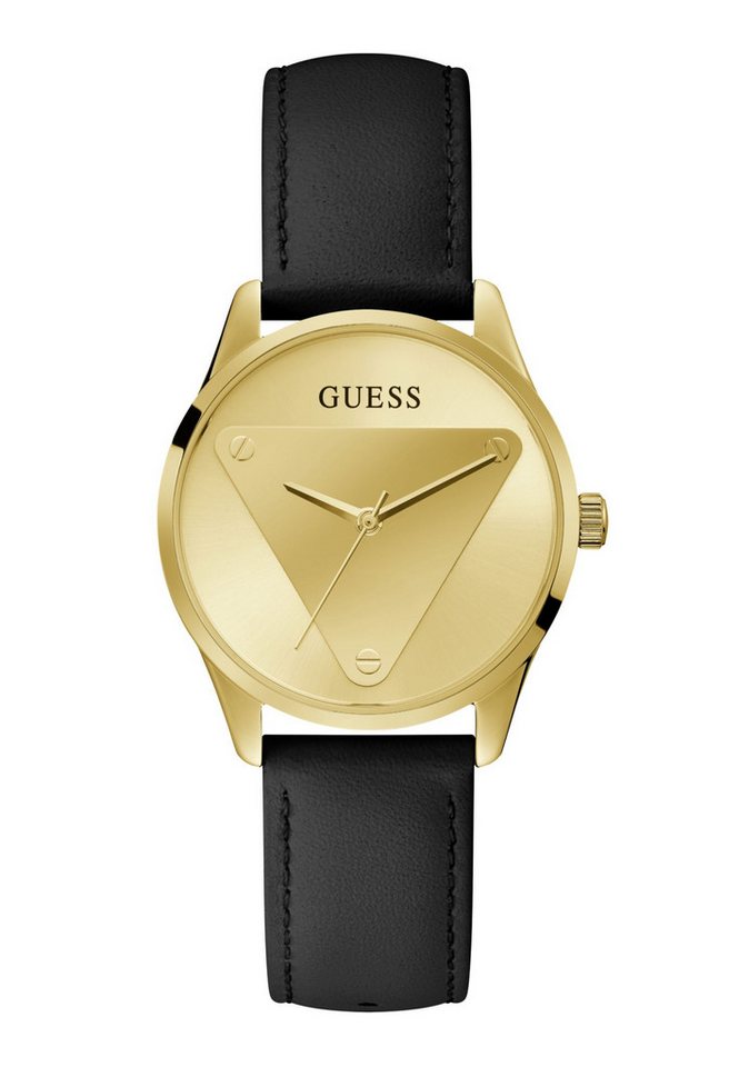 Guess Quarzuhr GBS EMBLEM, (1-tlg), Quarz-Analoguhr von Guess