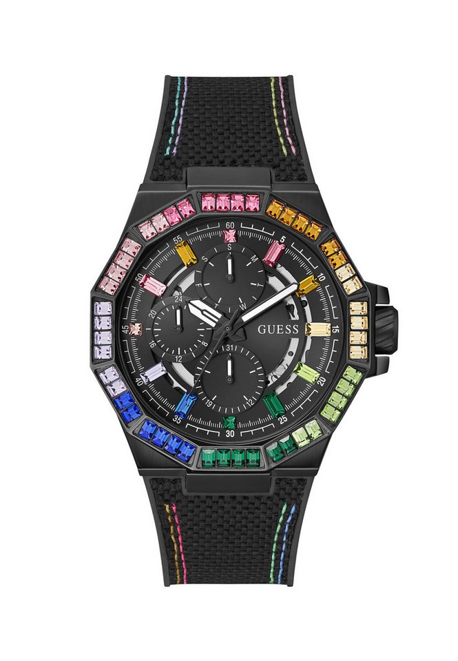 Guess Quarzuhr GT ENERGY, (1-tlg), Quarz-Analog von Guess