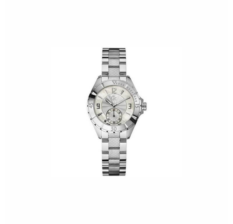 Guess Quarzuhr Guess Damen-Armbanduhr Uhr Edelstahl A70000L1 34mm wasserdicht von Guess
