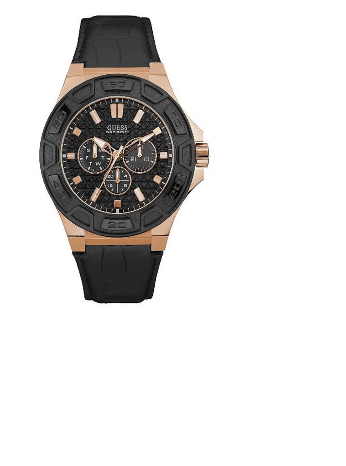 Guess Quarzuhr Guess Herren Chronograph Quarz Uhr (W0674G6) von Guess