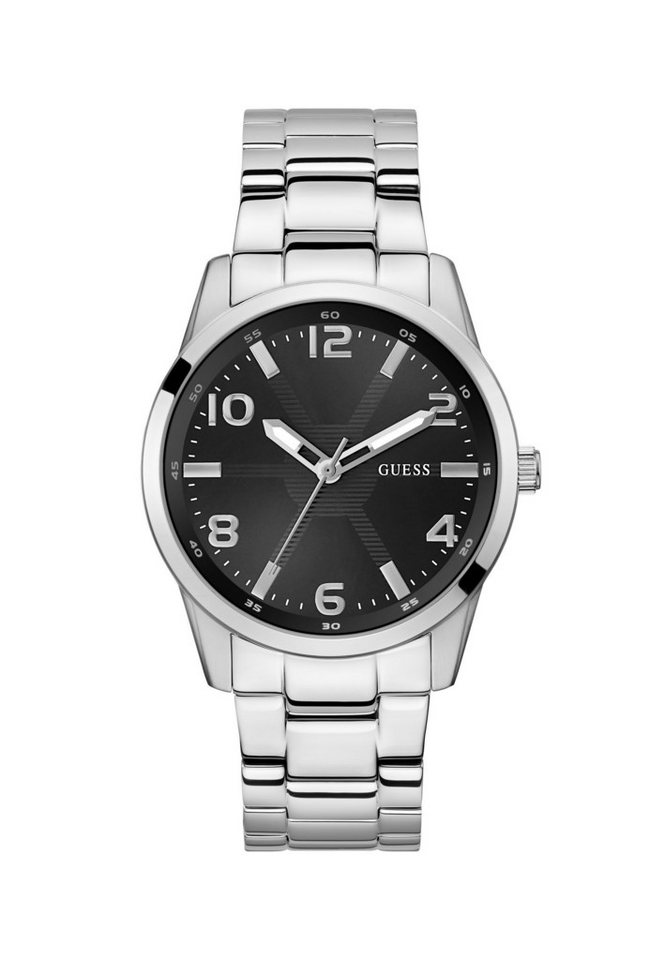 Guess Quarzuhr MONTE, (1-tlg), Quarz-Analoguhr von Guess