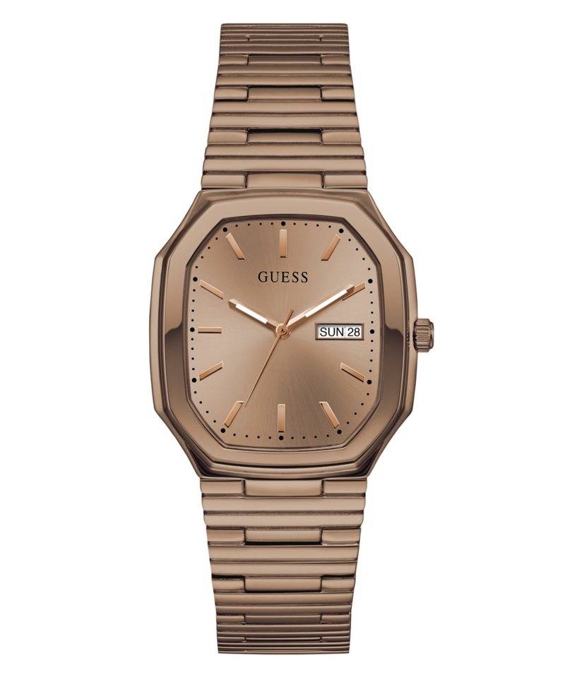Guess Quarzuhr OLIVER GW0978G3, Armbanduhr, Herrenuhr, Edelstahlarmband, Datum von Guess