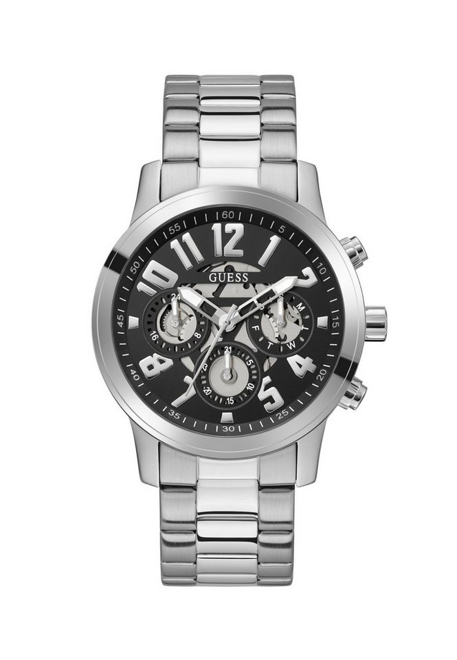 Guess Quarzuhr PARKER, (1-tlg), Quarz-Analoguhr von Guess