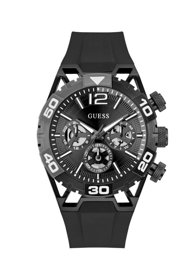 Guess Quarzuhr PERIMETER, (1-tlg), Quartz Analog von Guess