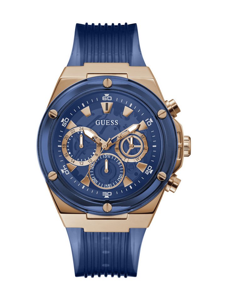 Guess Quarzuhr POSEIDON, (1-tlg), Multifunktionsuhr von Guess