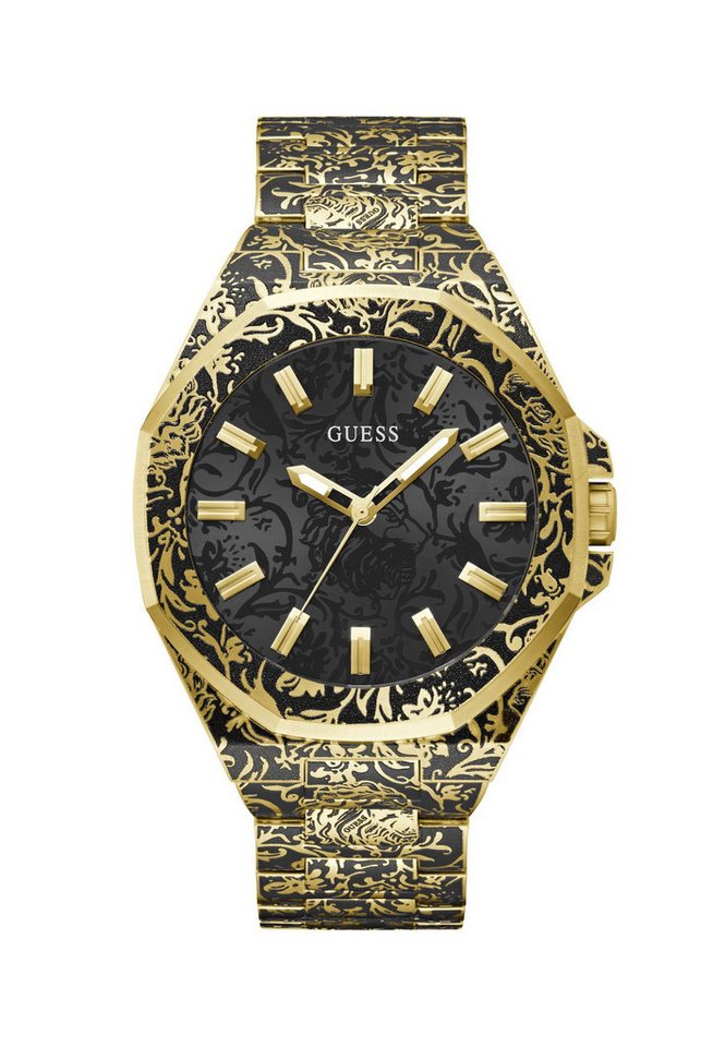 Guess Quarzuhr ROAR, (1-tlg), Quarz-Analoguhr von Guess