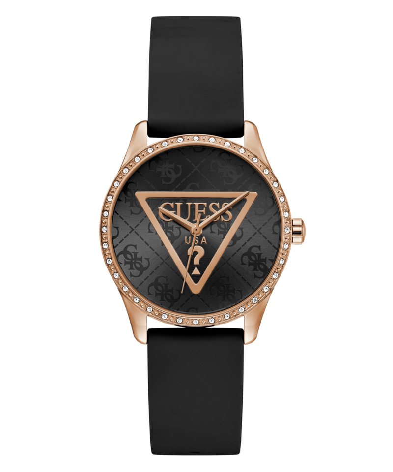 Guess Quarzuhr ROXY GW0942L3, Armbanduhr, Damenuhr, Silikonarmband, Kristallglas von Guess