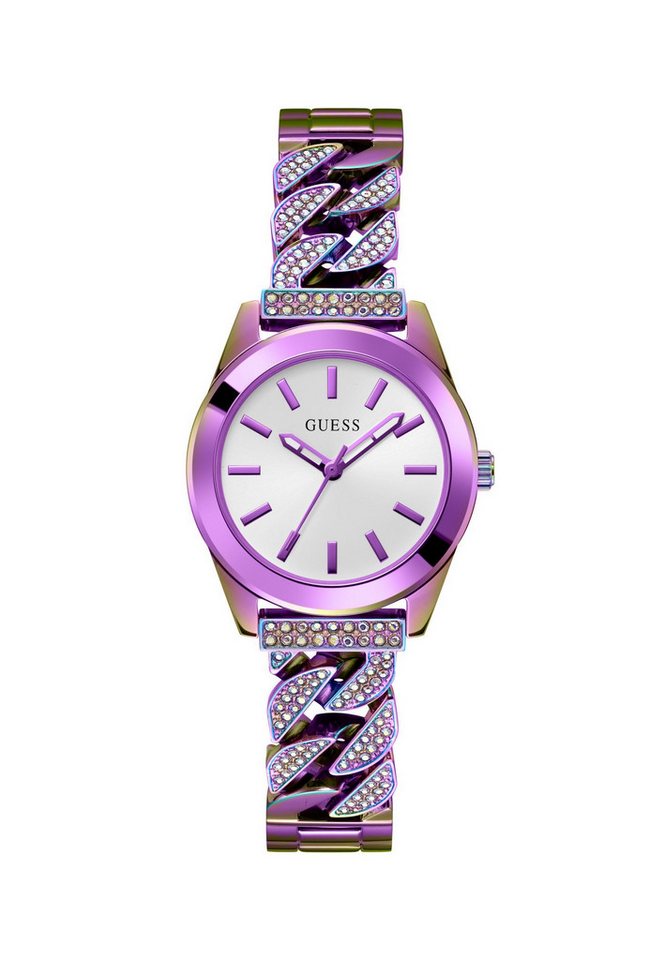 Guess Quarzuhr SERENA, (1-tlg), Quarz-Analoguhr von Guess