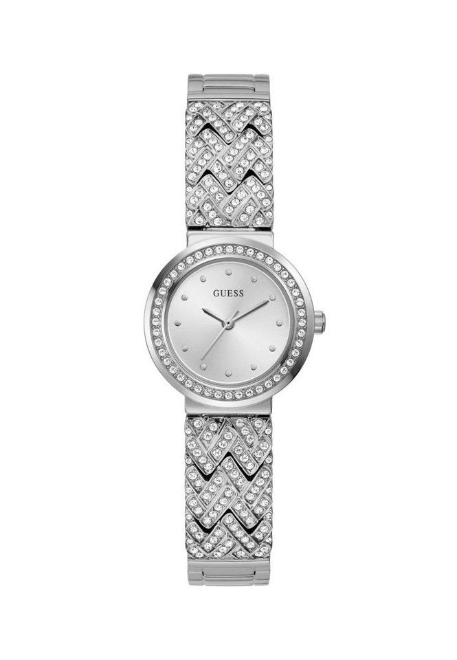 Guess Quarzuhr TREASURE, (1-tlg), Quarz-Analoguhr von Guess