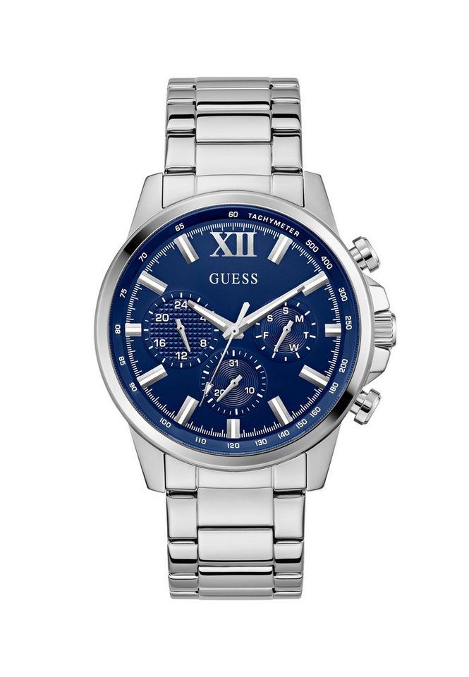 Guess Quarzuhr WALKER, (1-tlg), Quarz-Analoguhr von Guess