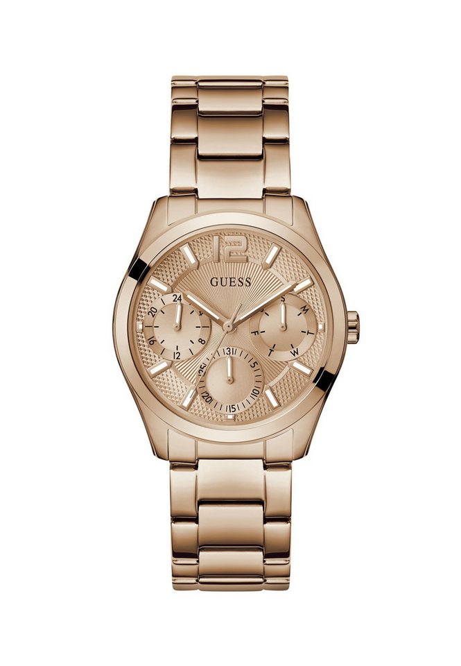 Guess Quarzuhr ZOE, (1-tlg), Quarz-Analoguhr von Guess