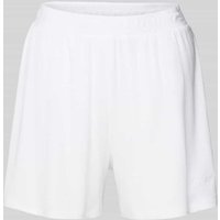 Guess Relaxed Fit Pyjama-Shorts mit Label-Stitching Modell 'LIA' in Offwhite, Größe M von Guess