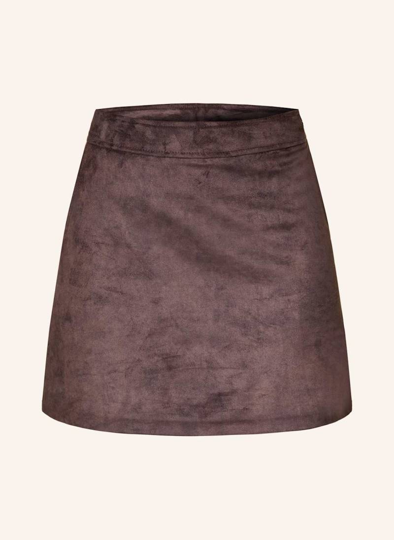 Guess Rock Camryn In Lederoptik braun von Guess