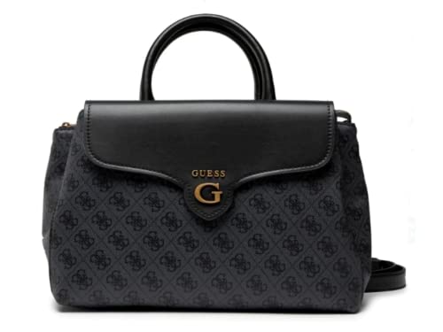 Guess Rossana Errin Girlfriend Satchel Coal Logo Multi von GUESS