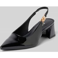 Guess Sandalette mit Blockabsatz Modell 'ZABELA' in Black, Größe 37 von Guess