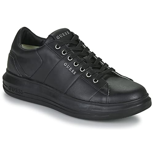 GUESS Herren VIBO CARRYOVER Sneaker, Schwarz, 45 EU von GUESS