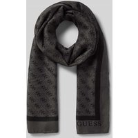 Guess Schal mit Logo-Muster Modell 'KATYA' in Black, Größe 1 von Guess