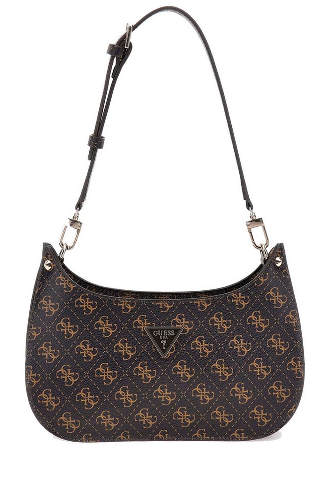 Guess Schultertasche Meridian 4G Logo Mini Top Zip Shoulder Bag Guess Schultertasche Meridian 4G Logo Mini Top Zip Shoulder Bag von Guess