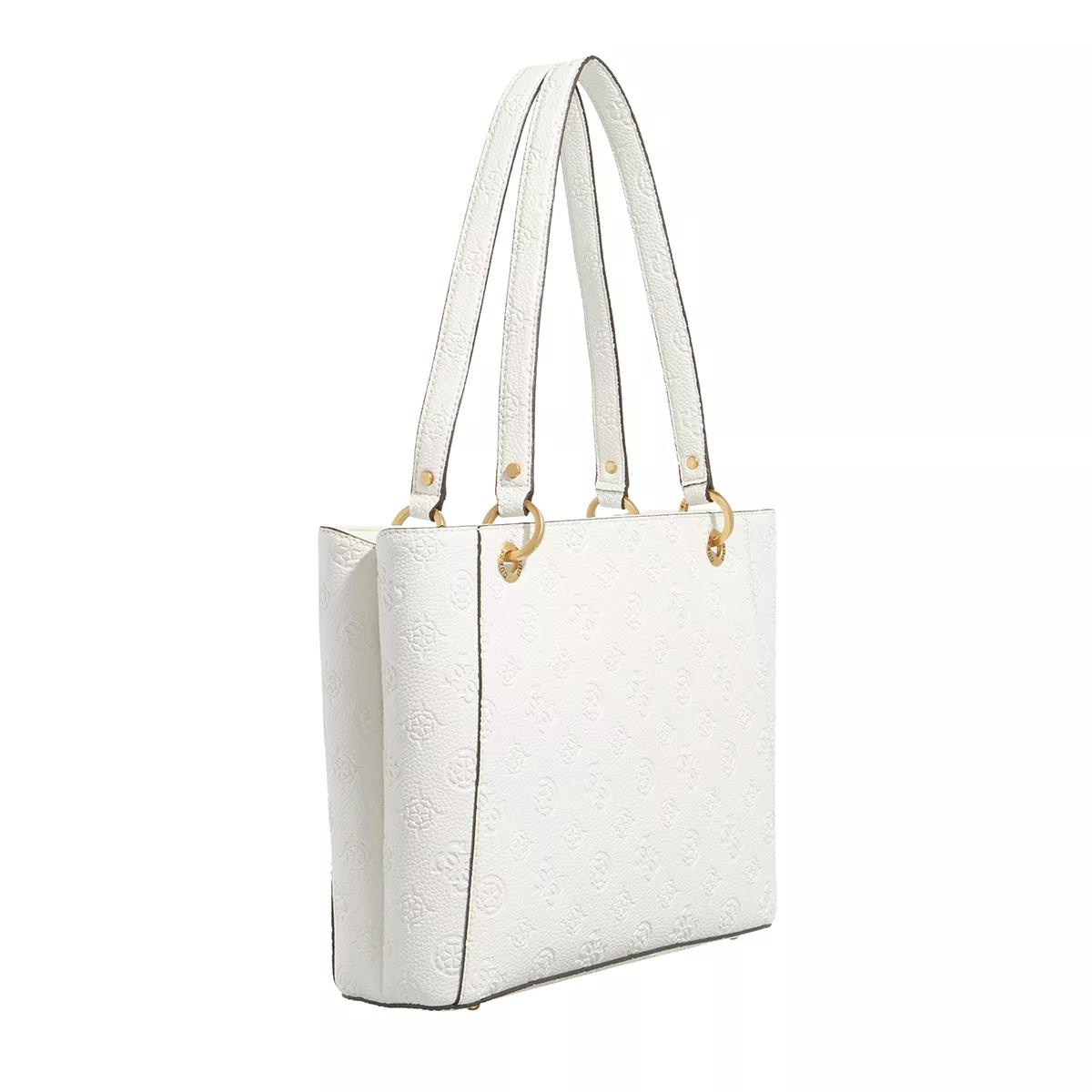 Guess Shopper - Izzy Peony Noel Tote - Gr. unisize - in Weiß - für Damen von Guess