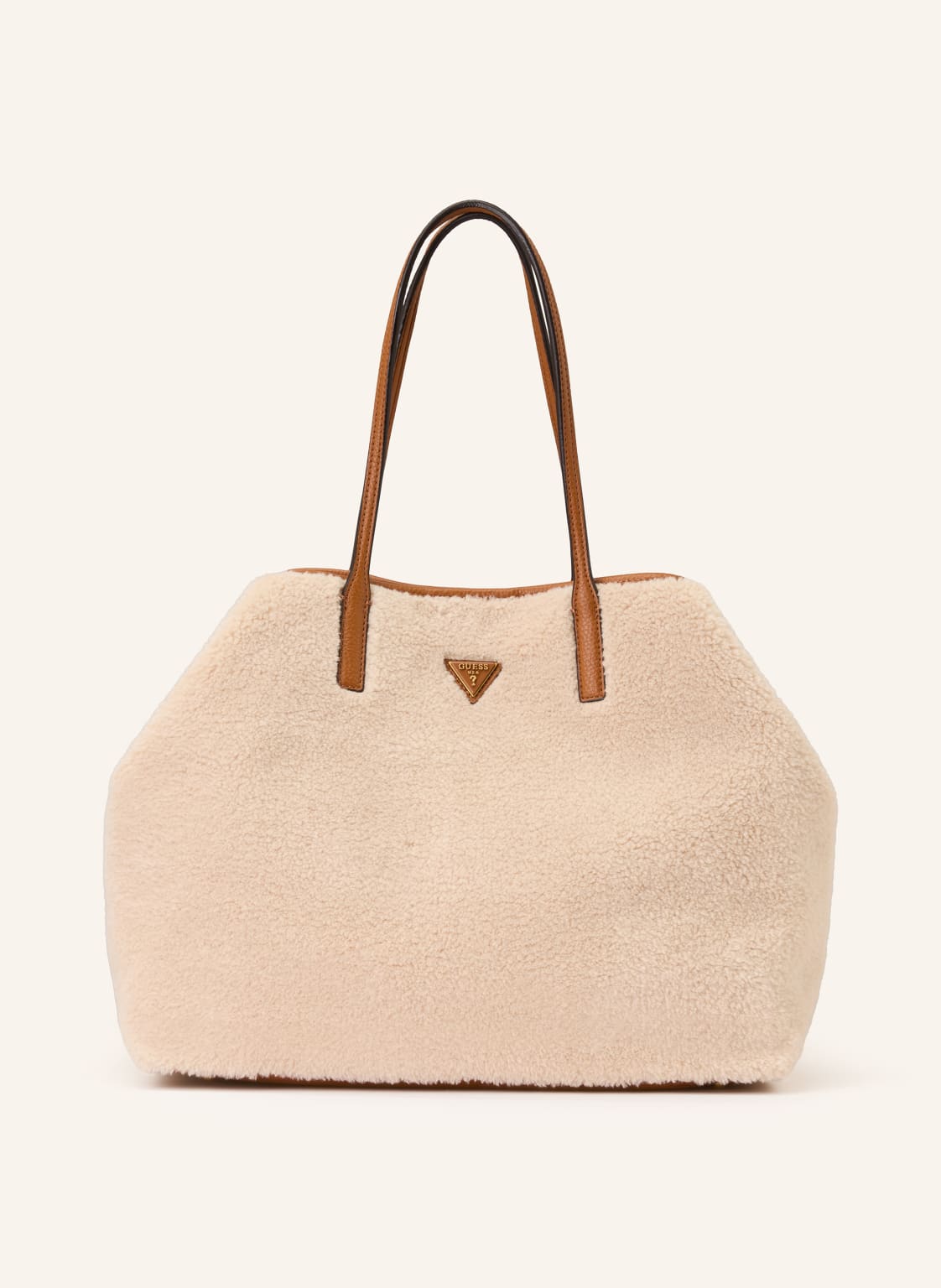 Guess Shopper Victtoria Large Mit Pouch weiss von Guess