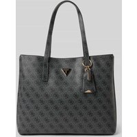 Guess Shopper mit Label-Applikation Modell 'MERIDIAN GIRLFRIEND TOTE' in Graphit, Größe 1 Guess Shopper mit Label-Applikation Modell 'MERIDIAN GIRLFRIEND TOTE' in Graphit, Größe 1 von Guess