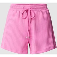 Guess Shorts mit Rippenstruktur Modell 'SAMANTHA' in Pink, Größe XS von Guess