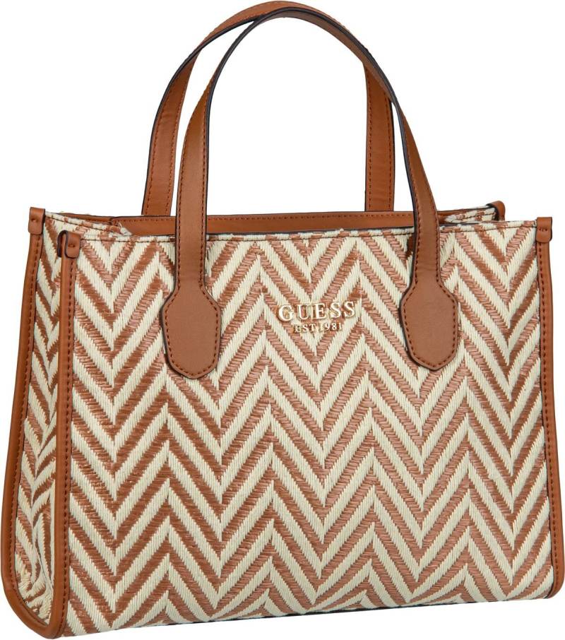 Guess Silvana 2 Compartment 65220  in Cognac (11.4 Liter), Handtasche von Guess