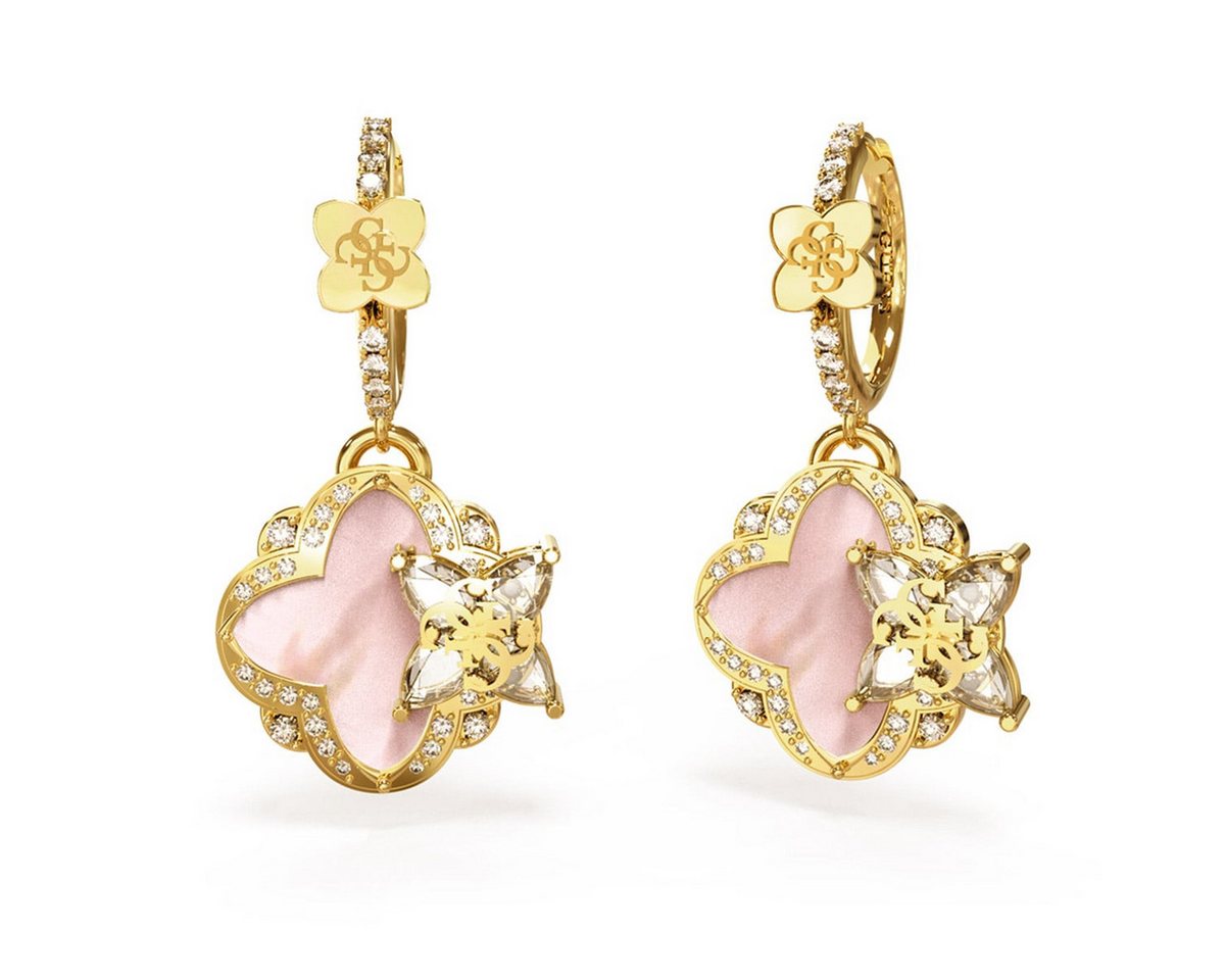 Guess Single-Creole Single Leaf Huggies Goldfarben von Guess