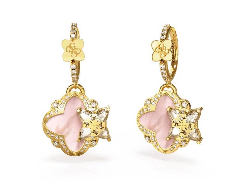 Guess Single-Creole Single Leaf Huggies Goldfarben von Guess