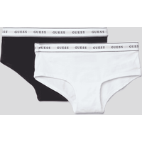 Guess Slip mit Logo-Bund im 2er-Pack in Weiss, Größe 140 von Guess