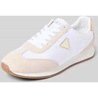 Guess Sneaker mit Label-Applikation Modell 'JOGGIN' in Offwhite, Größe 38 von Guess