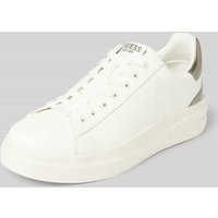 Guess Sneaker mit Label-Details Modell 'ELBINA' in Weiss, Größe 39 von Guess
