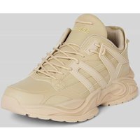 Guess Sneaker mit Label-Print Modell 'BELLUNO' in Beige, Größe 40 Guess Sneaker mit Label-Print Modell 'BELLUNO' in Beige, Größe 40 von Guess
