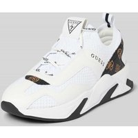 Guess Sneaker mit Label-Print Modell 'GENIVER2' in Weiss, Größe 38 von Guess