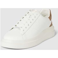 Guess Sneaker mit Leder-Patches Modell 'ELBA' in Weiss, Größe 45 von Guess
