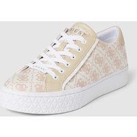 Guess Sneaker mit Logo-Print Modell 'PARDIE7' in Rose, Größe 36 von Guess