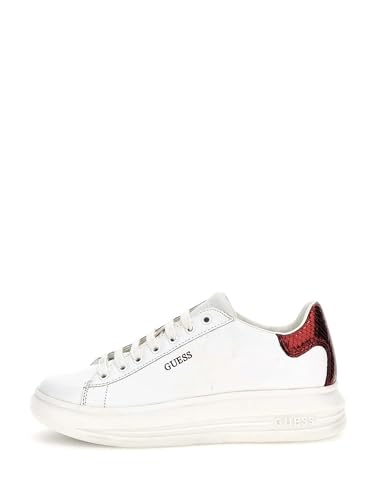 Guess Sneakers Damen Weiß Fl8vib Lea12, Weiß, 39 EU von GUESS