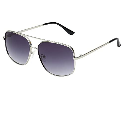 GUESS Sonnenbrille GF0207 10B 60 Herren Silber von GUESS