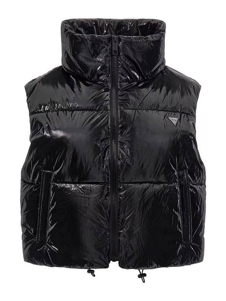 Guess Steppweste – CHRIS SLEEVELESS PUF – Cropped Pufferweste mit modernem von Guess